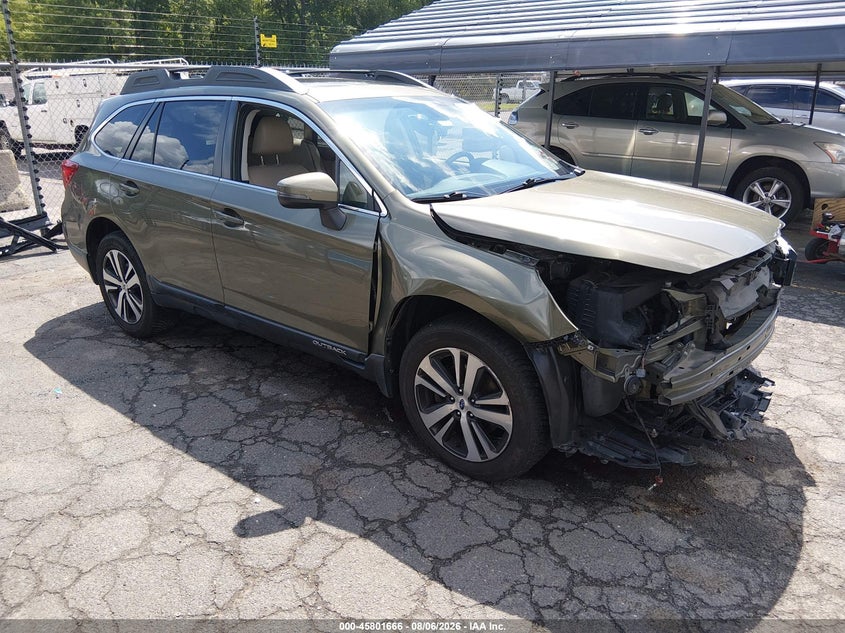 Vin: 4s4bsanc3j3341576, lot: 46300497, subaru outback 2.5i limited 2018 img_1