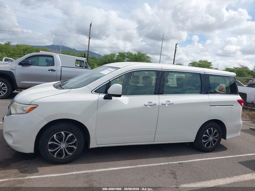 NISSAN QUEST 2015 VIN JN8AE2KPXF9129285