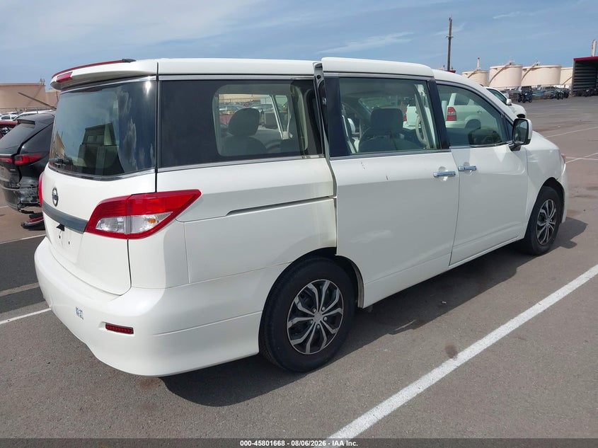 Vin: jn8ae2kpxf9129285, lot: 46300499, nissan quest s 20154