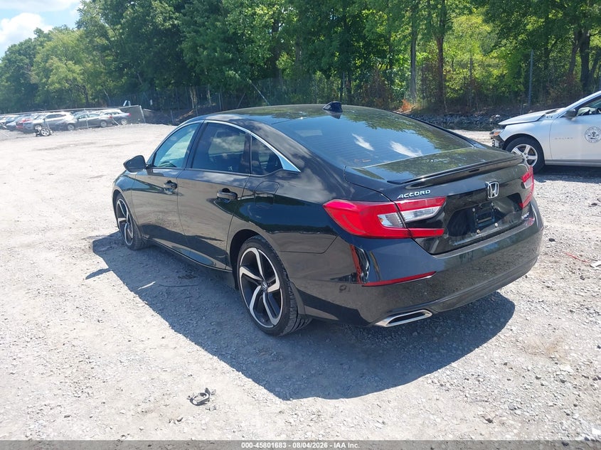 Vin: 1hgcv2f30ma027065, lot: 46300515, honda accord sport 2.0t 20213