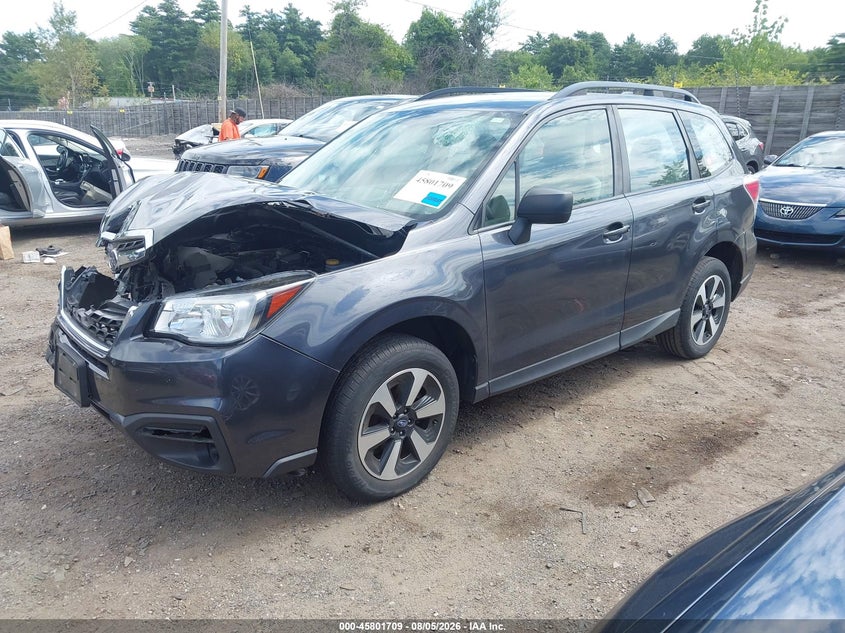 Vin: jf2sjabc7jh402640, lot: 46300540, subaru forester 2.5i 20182