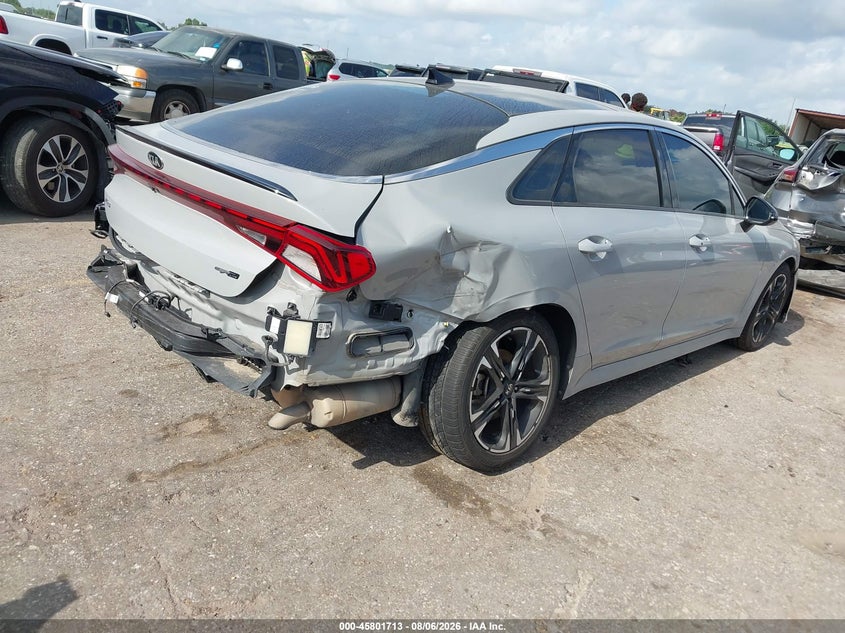 Vin: 5xxg64j2xmg010768, lot: 46300544, kia k5 gt-line 20214