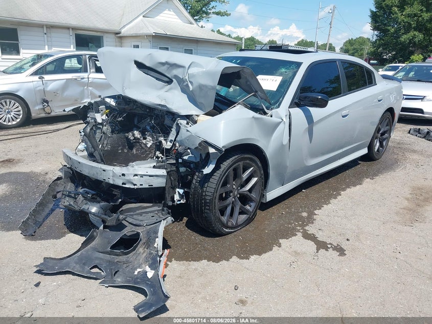 Vin: 2c3cdxhgxmh612708, lot: 46300545, dodge charger gt rwd 20212