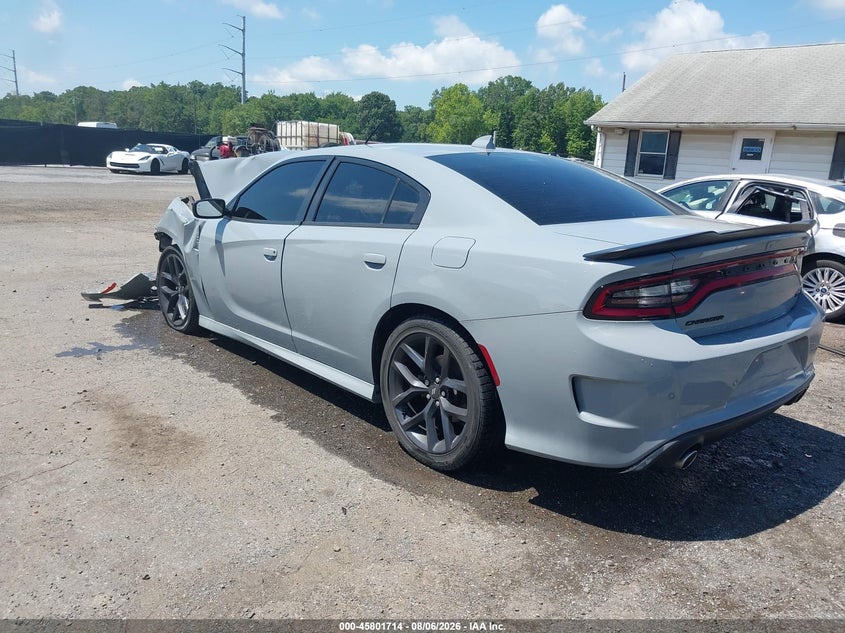 Vin: 2c3cdxhgxmh612708, lot: 46300545, dodge charger gt rwd 20213