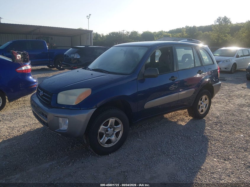 2002 Toyota RAV 4, Normal Wear & Tear, IAAI, VIN JTEGH20V520077802 — photo 2