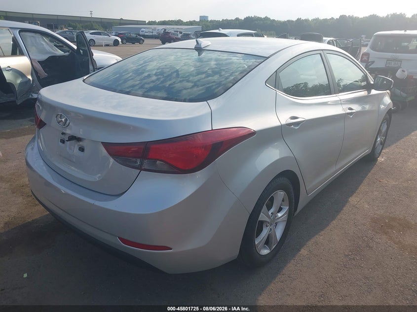 Vin: 5npdh4ae9gh791248, lot: 46300556, hyundai elantra value edition 20164