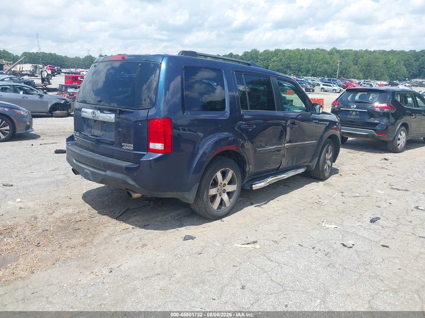 Vin: 5fnyf4h95cb057036, lot: 46300563, honda pilot touring 20124