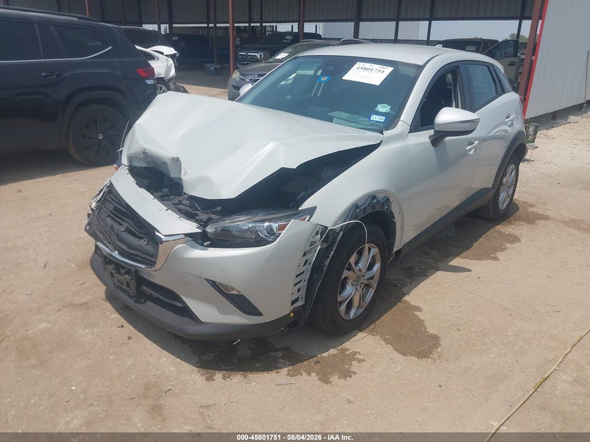 Vin: jm1dkdb79k1415747, lot: 46300582, mazda cx-3 sport 20192