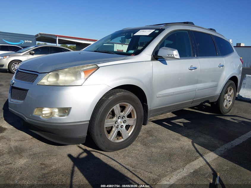 Vin: 1gnkrjed2bj375442, lot: 46300585, chevrolet traverse lt w/2lt 20112