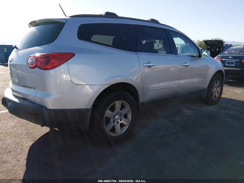 Vin: 1gnkrjed2bj375442, lot: 46300585, chevrolet traverse lt w/2lt 20114
