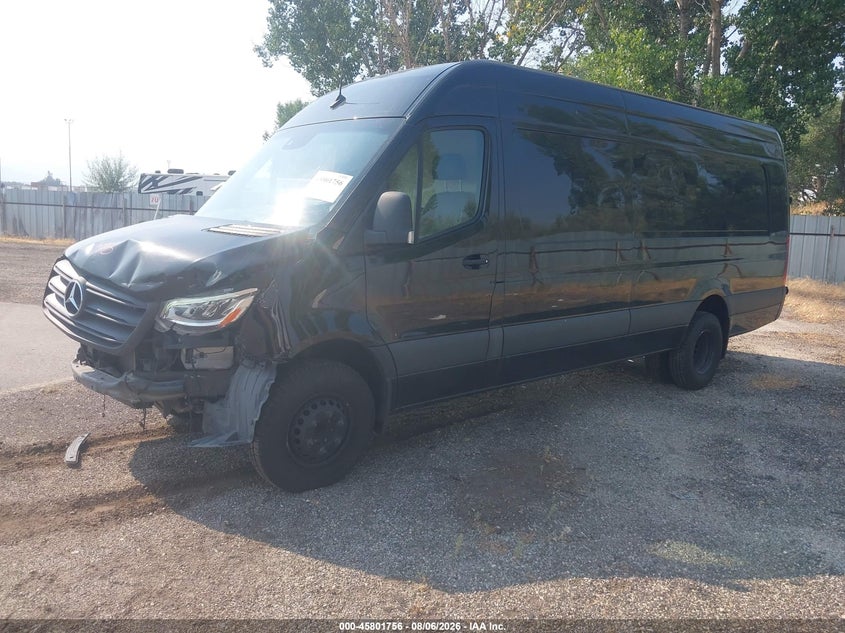 Vin: w1y5ndhy6pt137862, lot: 46300588, mercedes-benz sprinter 3500 high roof 4-cyl diesel ho 20232