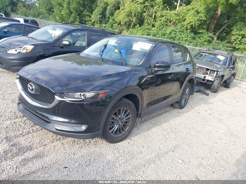Vin: jm3kfabm0k0537975, lot: 46300589, mazda cx-5 sport 20192