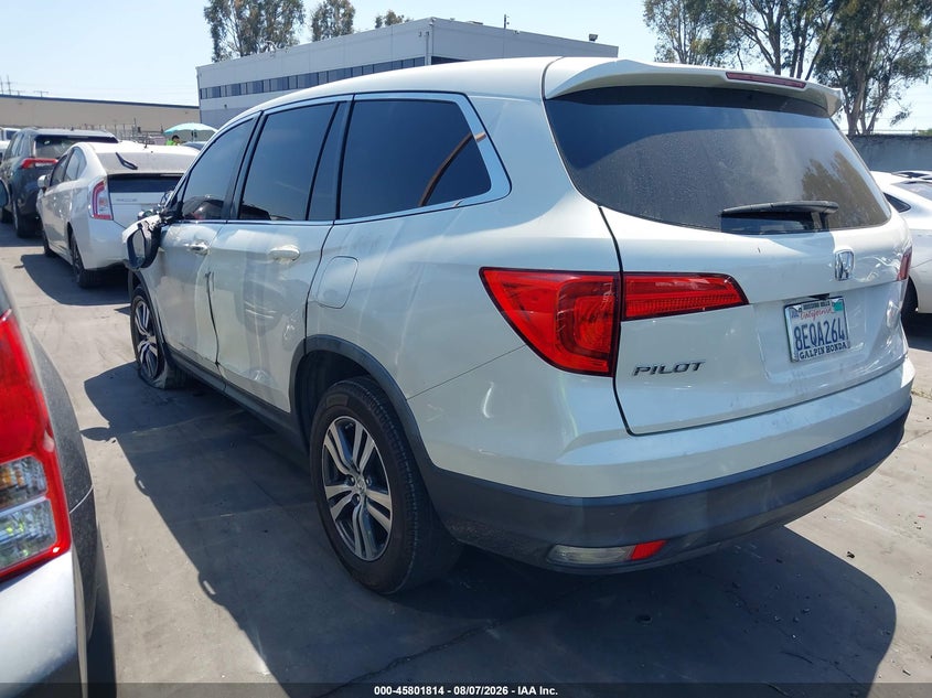 Vin: 5fnyf5h59jb031071, lot: 46300645, honda pilot ex-l 20183