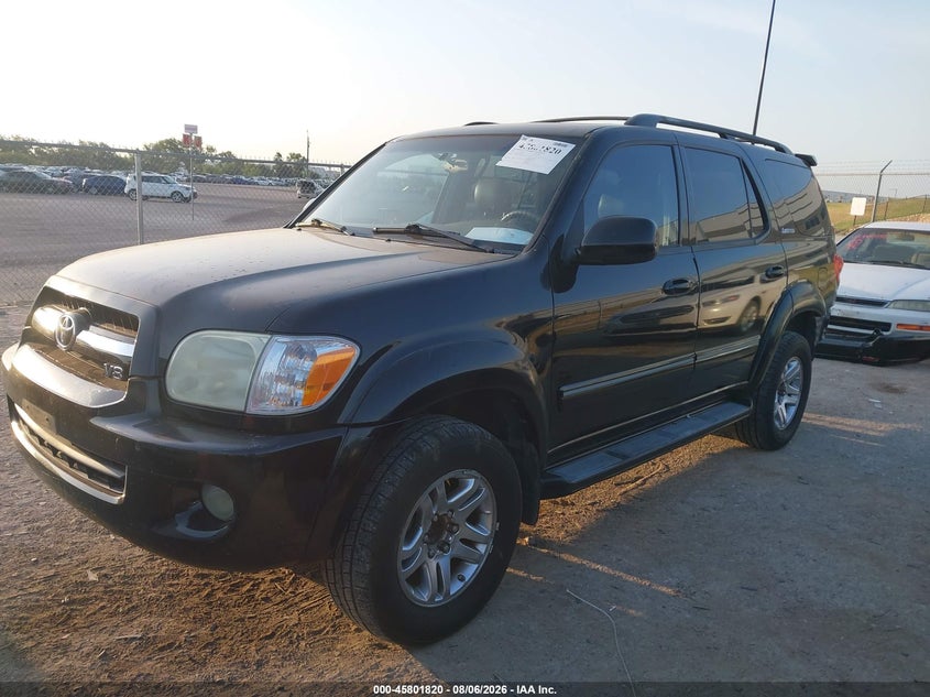 2005 TOYOTA SEQUOIA — zdjęcie 2