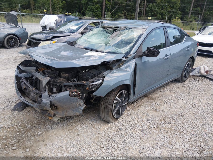 Vin: 3n1ab8cv3ry345856, lot: 46300660, nissan sentra sv xtronic cvt 20242