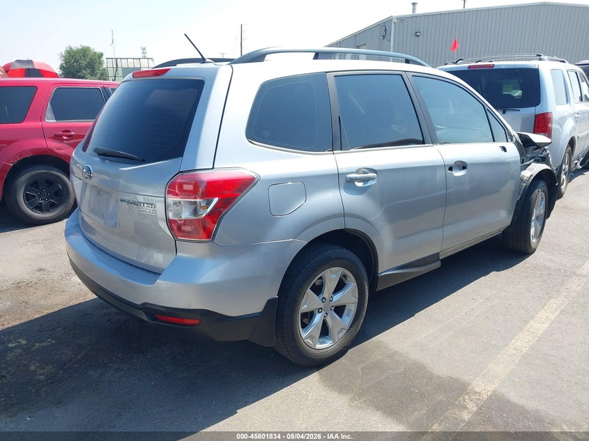 Vin: jf2sjabc1fh535806, lot: 46300665, subaru forester 2.5i 20154