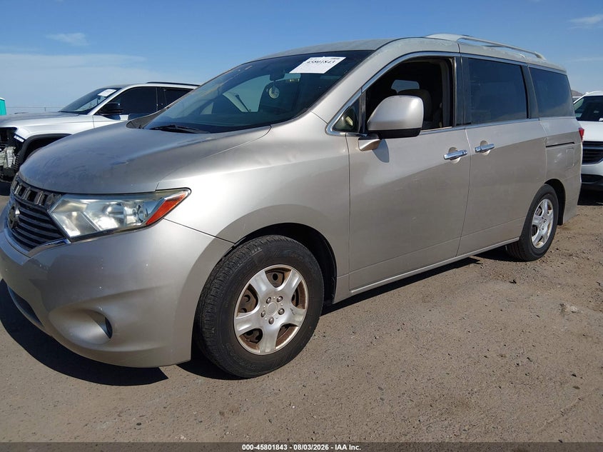 Vin: jn8ae2kp5c9043409, lot: 46300674, nissan quest s 20122