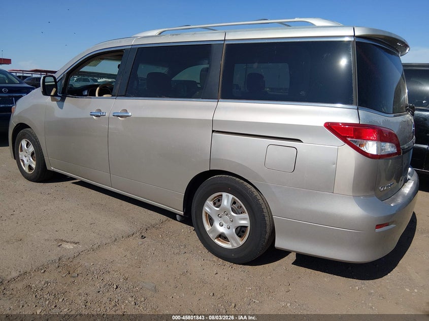 Vin: jn8ae2kp5c9043409, lot: 46300674, nissan quest s 20123