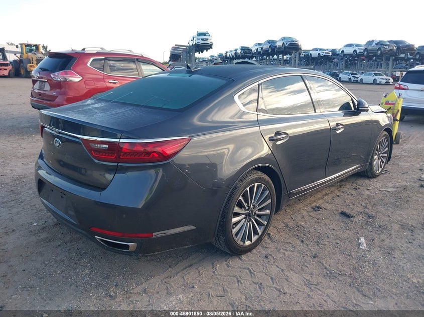 2017 KIA CADENZA auction photo 4