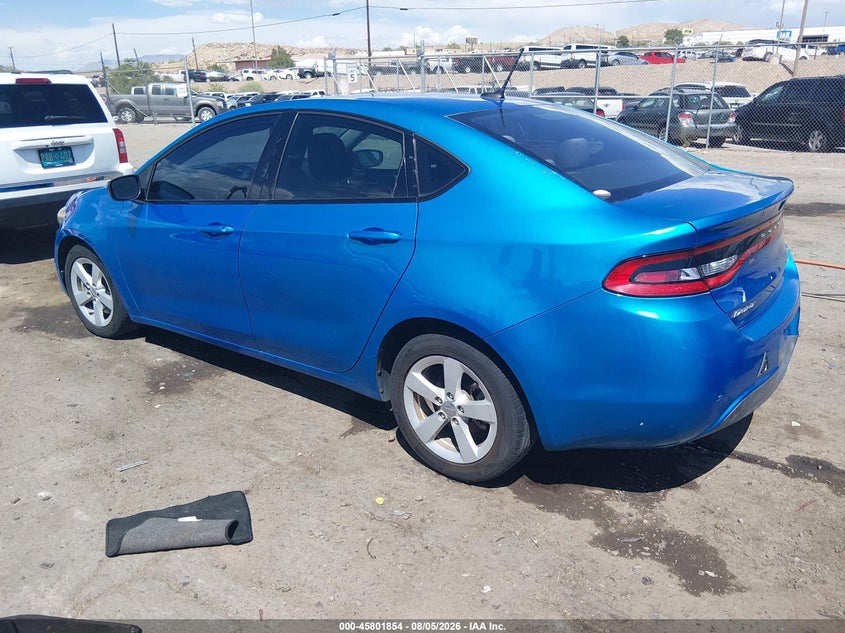 Vin: 1c3cdfbbxfd223428, lot: 46300685, dodge dart sxt 20153