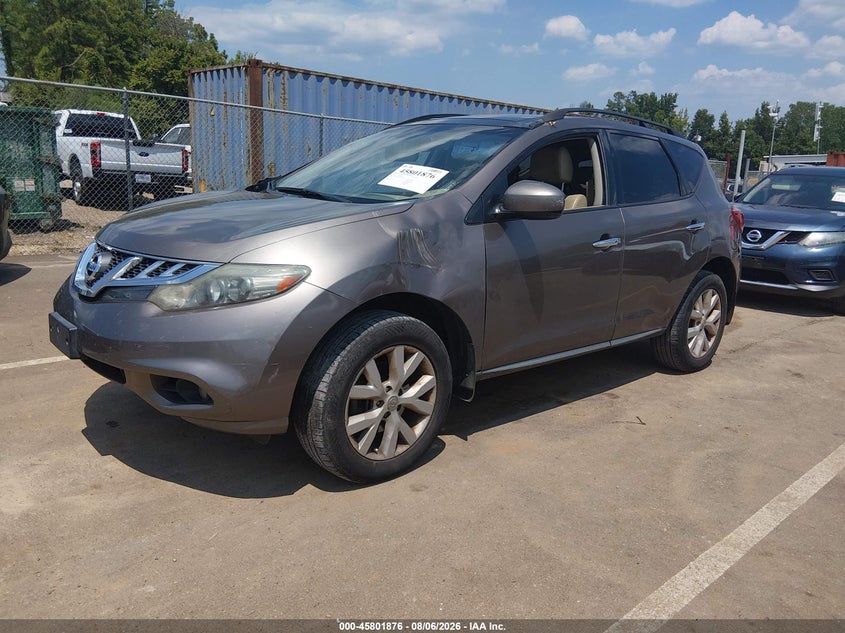 Vin: jn8az1mw4bw158456, lot: 46300706, nissan murano sl 20112