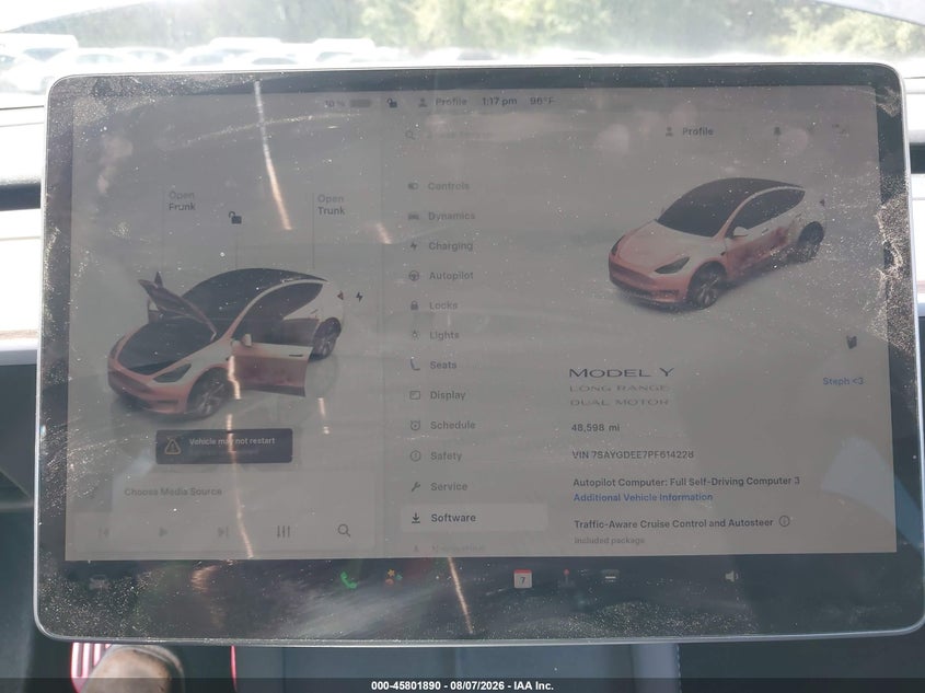 2023 TESLA MODEL Y auction photo 7