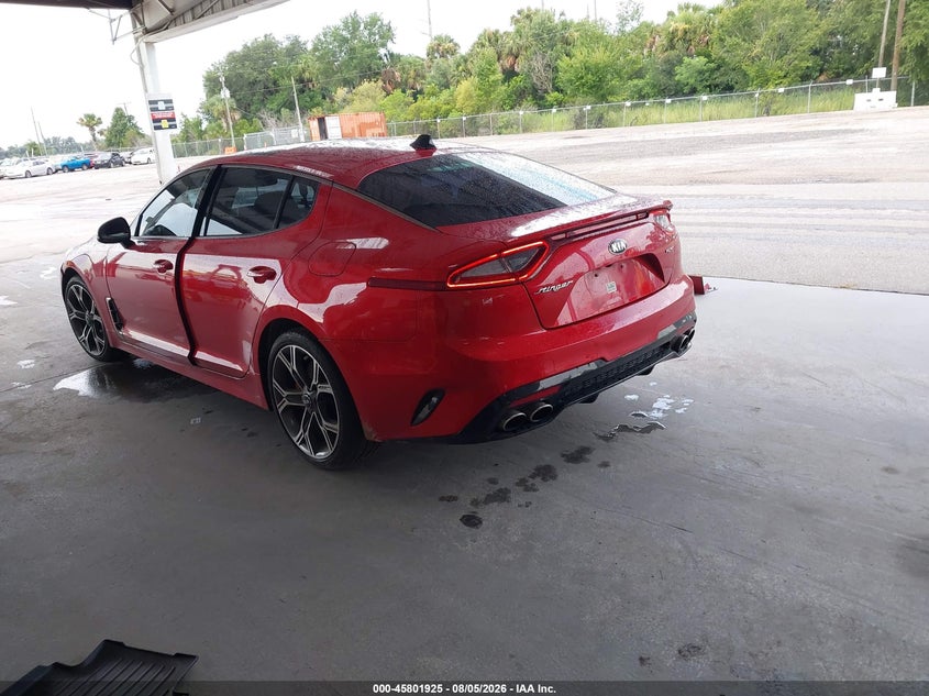 2018 KIA STINGER auction photo 3