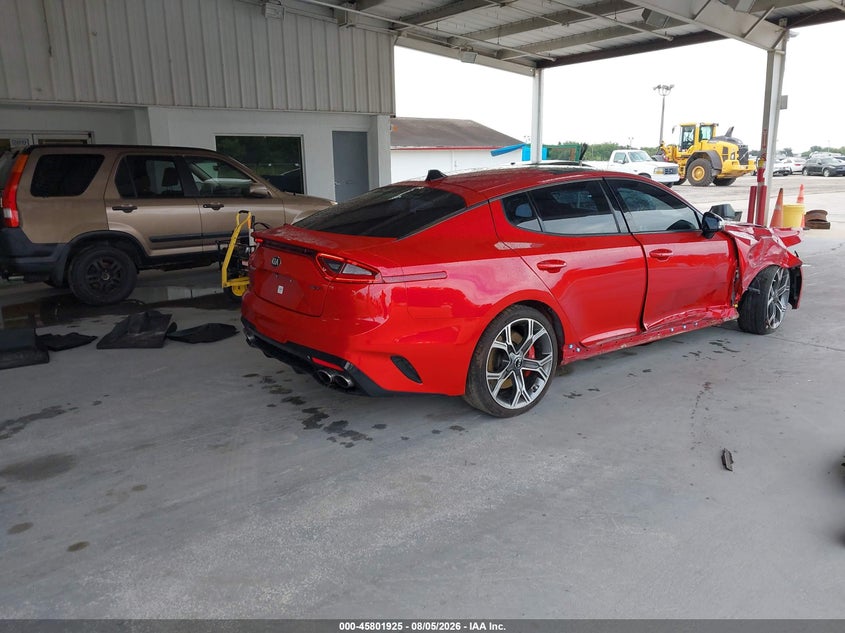 2018 KIA STINGER auction photo 4