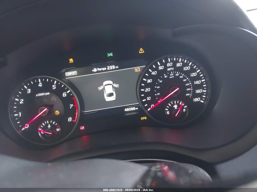 2018 KIA STINGER auction photo 7