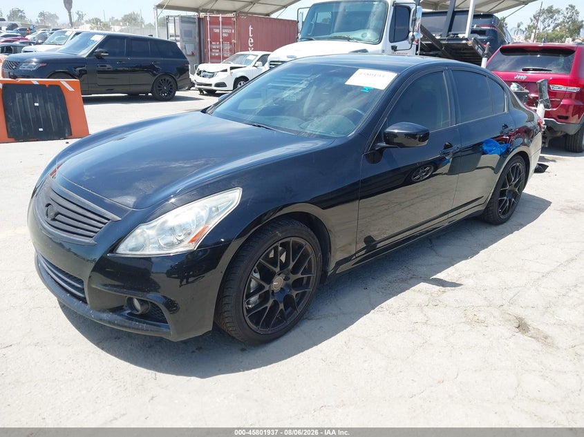 Vin: jn1cv6ap6dm303119, lot: 46300768, infiniti g37 sport 20132