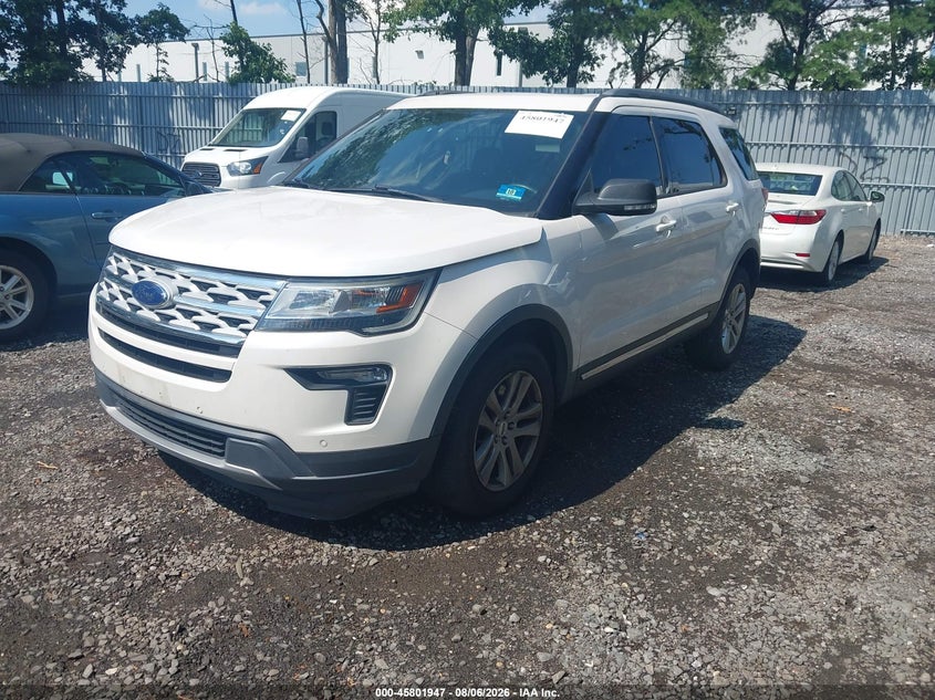Vin: 1fm5k8d88kgb00688, lot: 46300778, ford explorer xlt 20192