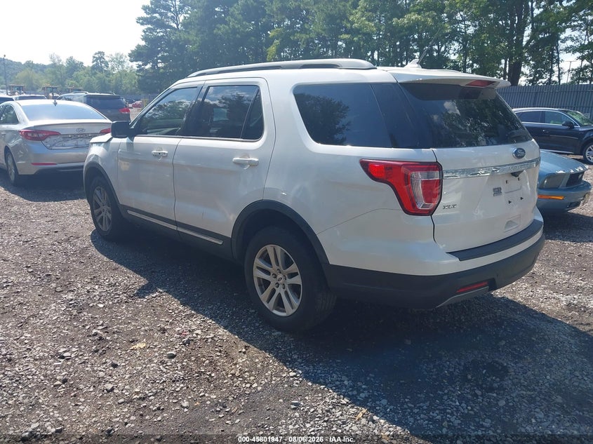 Vin: 1fm5k8d88kgb00688, lot: 46300778, ford explorer xlt 20193