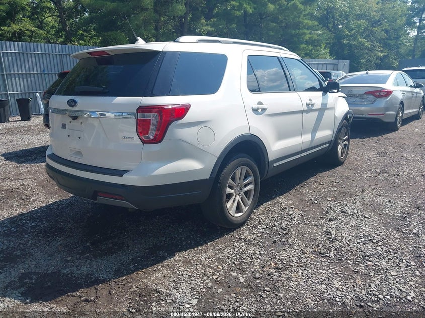 Vin: 1fm5k8d88kgb00688, lot: 46300778, ford explorer xlt 20194