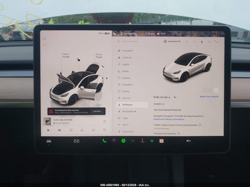 2023 TESLA MODEL Y SPORT UTILITY VEHICLE ELECTRIC