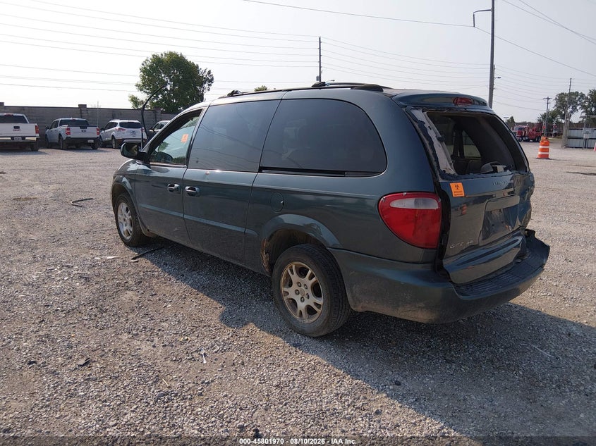 2002 DODGE CARAVAN VAN 3.3L V-6 180HP