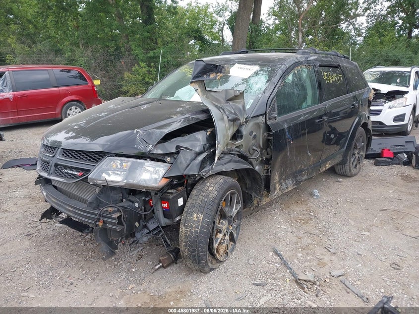 Vin: 3c4pddeg8gt217213, lot: 46300818, dodge journey r/t 20162