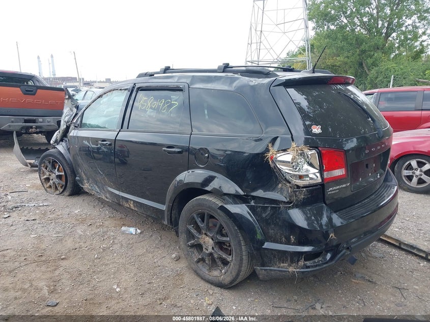 Vin: 3c4pddeg8gt217213, lot: 46300818, dodge journey r/t 20163