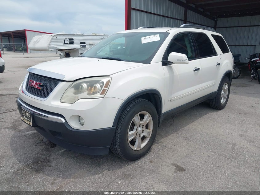2009 GMC Acadia, Right Front, IAAI, VIN 1GKER33D99J197595 — photo 2