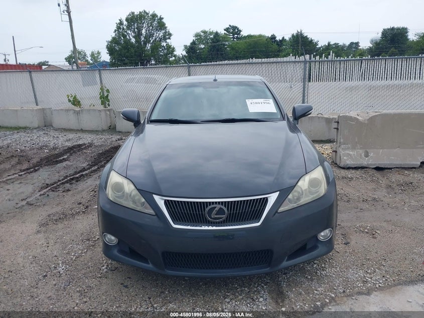 2010 LEXUS IS CABRIO 2.5L V-6 DI, DOHC, VVT, 204HP