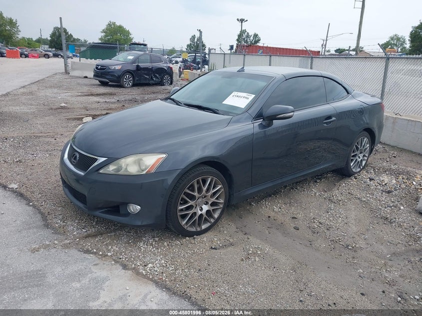 Vin: jthff2c23a2510798, lot: 46300827, lexus is 250c 20102