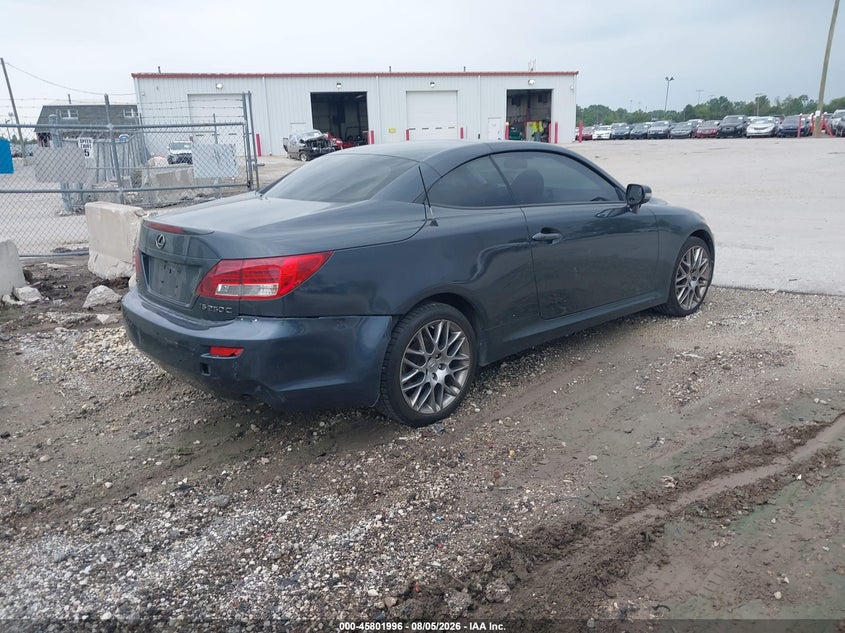 Vin: jthff2c23a2510798, lot: 46300827, lexus is 250c 20104