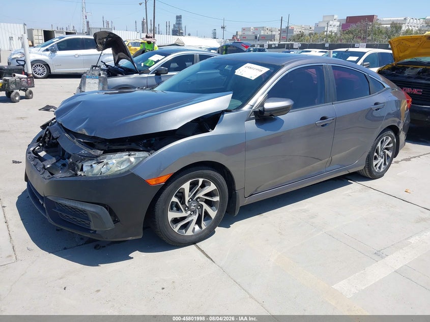 Vin: 2hgfc2f74hh574272, lot: 46300829, honda civic ex 20172