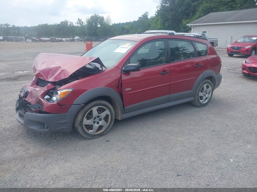 2004 PONTIAC VIBE HATCHBACK 1.8L I-4 DOHC, VVT, 130HP