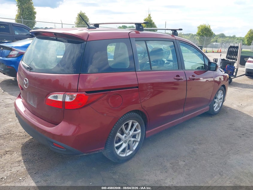 Vin: jm1cw2dl3c0130774, lot: 46300837, mazda mazda5 grand touring 20124