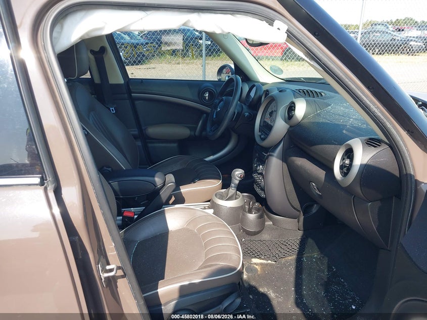 MINI COOPER S COUNTRYMAN 2012 VIN WMWZC3C56CWL81987