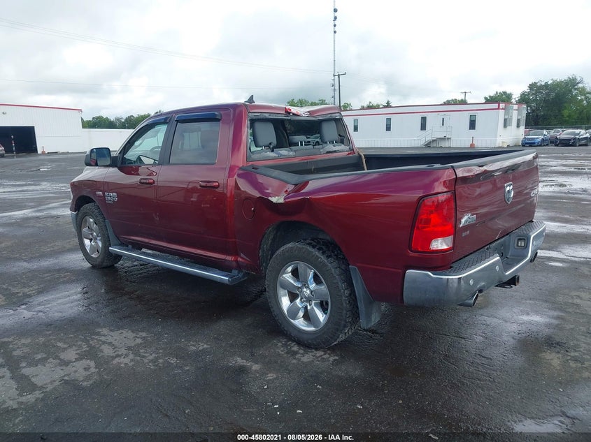 Vin: 1c6rr7lt0ks560546, lot: 46300852, ram 1500 classic big horn  4x4 5'7 box 20193
