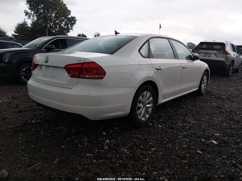 2015 VOLKSWAGEN PASSAT SEDAN 1.8L I-4 DI, DOHC, VVT, TURBO, 170HP