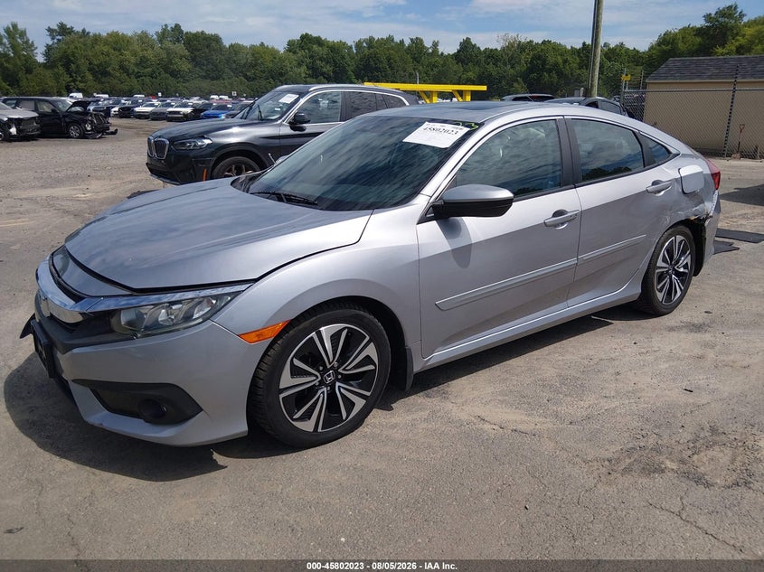 Vin: 19xfc1f82ge218625, lot: 46300854, honda civic ex-l 20162