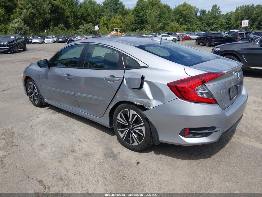 Vin: 19xfc1f82ge218625, lot: 46300854, honda civic ex-l 20163