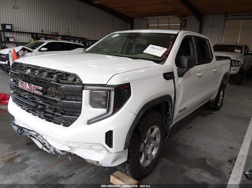 Vin: 3gtphcek0sg211863, lot: 46300859, gmc sierra 1500 2wd  short box elevation 20252